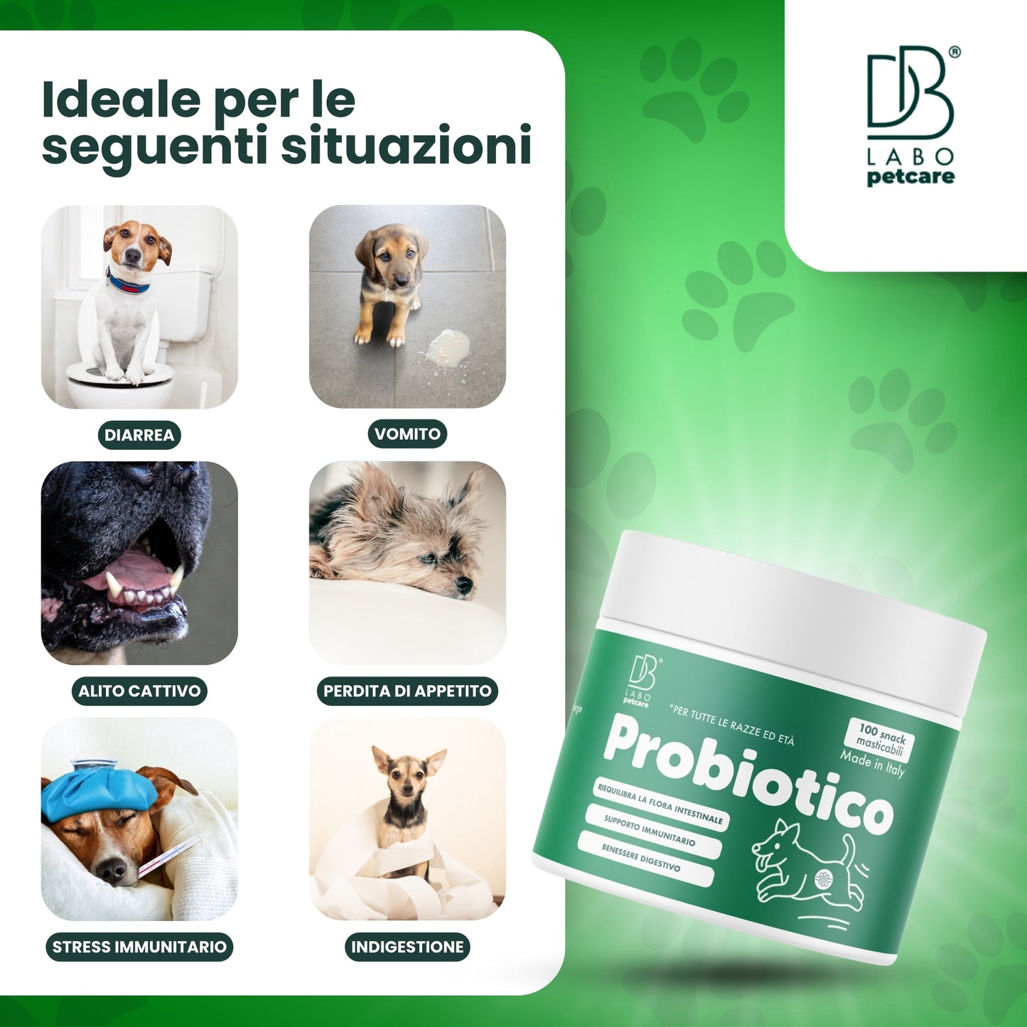 Probiotico per cani