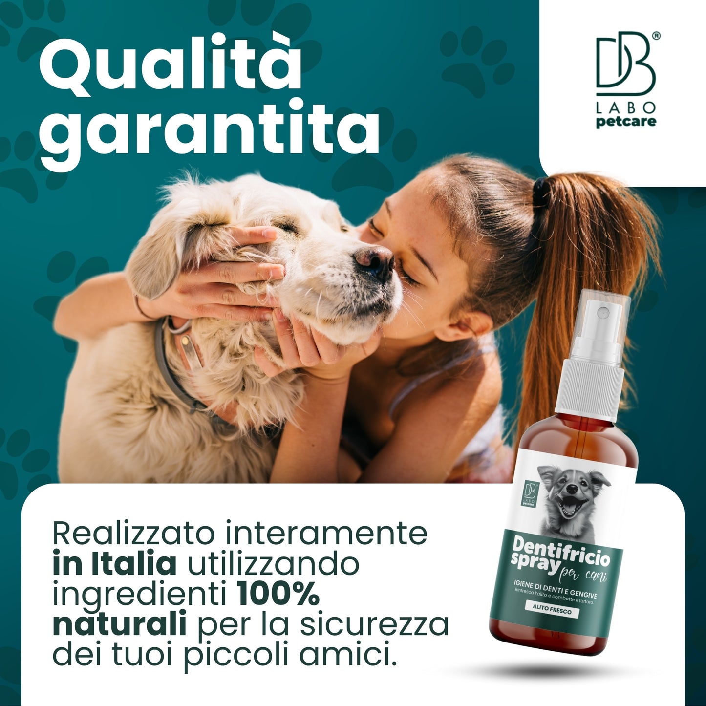 Dentifricio spray per cani & gatti